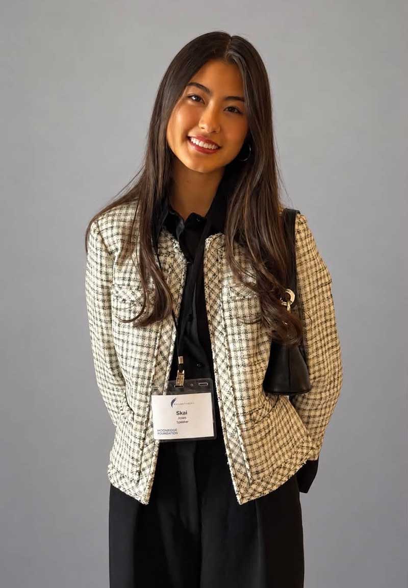 Skai Jones, co-founder of Youth for Youth and 2026 chairwoman (Photo courtesy of Nate Jones)